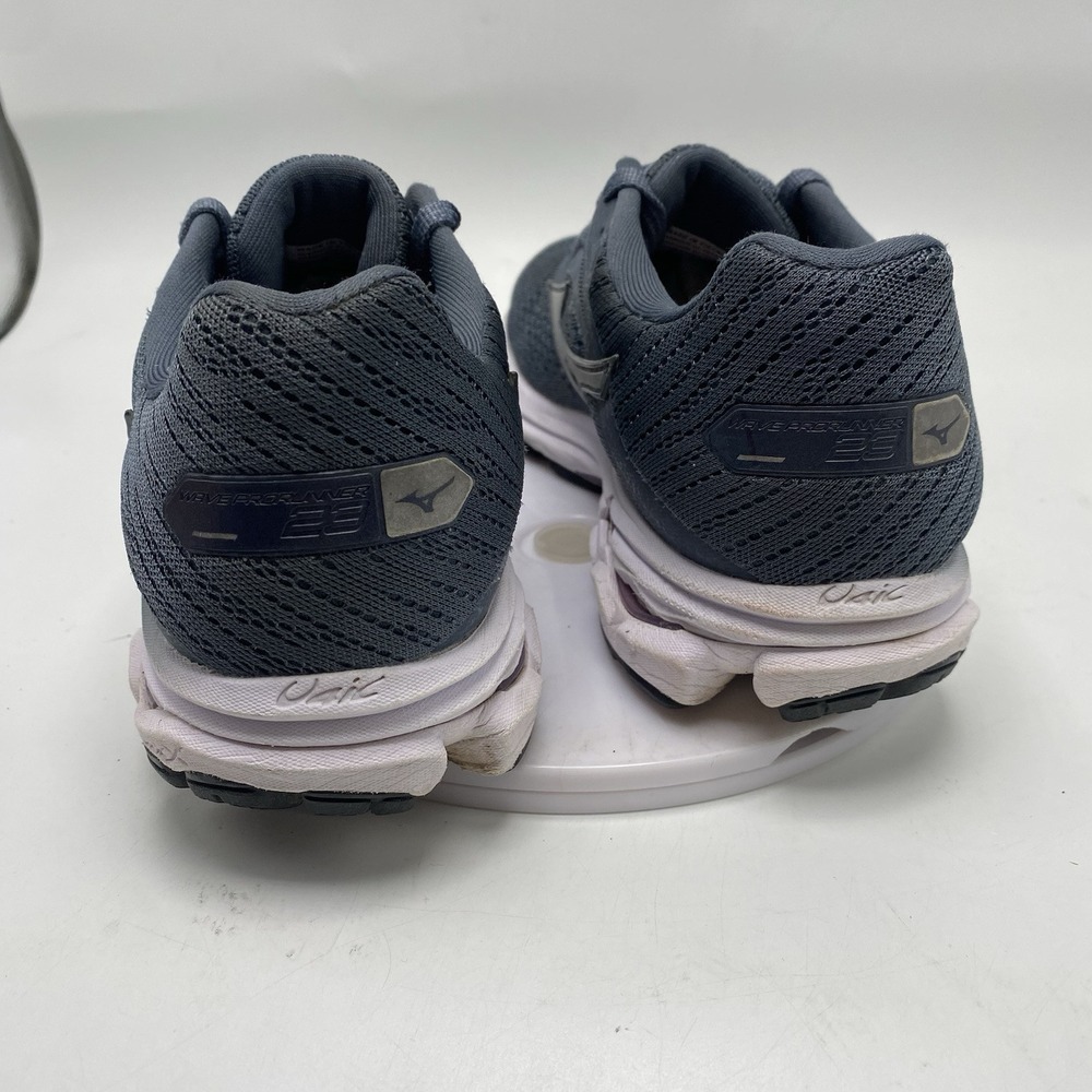 Mizuno Shoes Women Size 7 Wave Rider 23 Gray Athletic Running Trainers 3993 - Picture 6 of 16